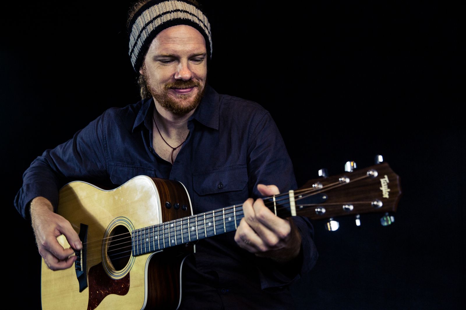 Ben performing acoustic